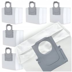Roborock dammsugarpåsar 5-pack för S8 Plus S8+ Pro Ultra S7 S7+ Max V Q7 Q5