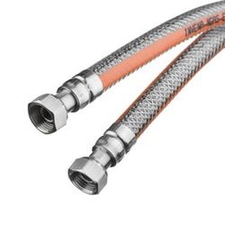 FLEXIBEL GASSLANG MED PVC-HÖLLNING 125 CM' - H/GW-21-125