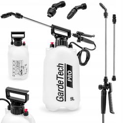 GardeTech - 5L GARDETECH PRO MANUEL TRYKSPRØJTE LANG STÅLLANSE 91cm