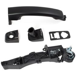 Renault Trafic III 14-20 ytterdörrhandtag + fäste fram vänster / sidoskjutbart höger / bakdörrhandtagsmekanism 2 st. Set