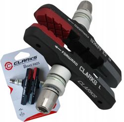 CLARKS V-BRAKE 72 mm klossar för cykelbromsar