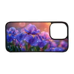 Blomster Iris iPhone 13 Pro Mobiltelefon Deksel