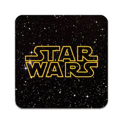 Glasbrikker (4-pak): Star Wars, stilrene bordskånere med unikke og levende motiver
