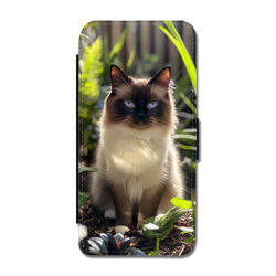 Burmesisk Katt Flippetui Til iPhone 14 Pro