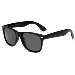 Retro Wayfarer solbriller Matts Black + Senile Cord