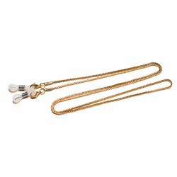 Senils String Box Chain Egelassed Erellass Cord Neck Chain Gold