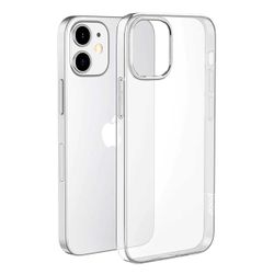 Tynn iPhone 13 gjennomskinnelig mobilskall gjennomsiktig