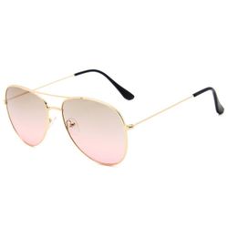 Solbriller Pilot Ladies Gold Pink + Senils String