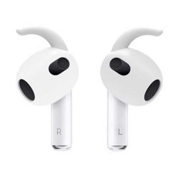 AirPods 3 øre kroge - silikone ørehooks hvid