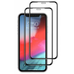2-pack iPhone 11 Pro Max HD Screen Protection Cured Glass Black