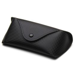 Klassisk briller i PU Leather Black