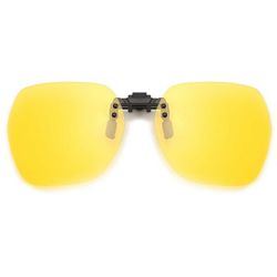 Klipp -på solbriller for briller - NightVision Yellow