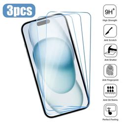 3-pack iPhone 14 Pro Screen Protector HD herdet glass