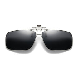 Flip Up Metal Clip-on solbriller Flip Up Black
