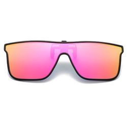 Sport Clip On Solbriller Flip Up Pink