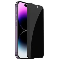 iPhone 16 Pro Privacy Screen Protector Full Dekning HD herdet glass
