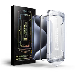 Herdet glass skjermbeskyttelse for iPhone 17 Pro – 9H ripebestandig, enkel, boblefri montering