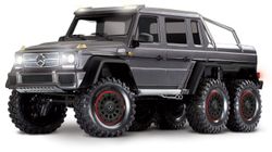 Traxxas TRX-6 Mercedes G63 AMG 6x6 Clipless Sølv