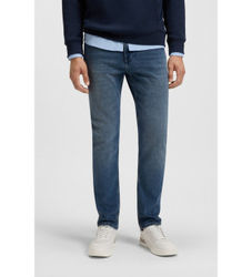 BOSStil mænd. 50524008 Jeans Delaware Bo blå (30/32), Casual, Bomuld, Denim