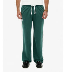 Superdrytil mænd. M7011426A Jogger Athletic Fives grønne bukser (S), Casual, Bomuld