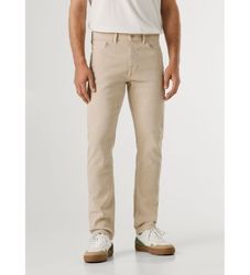Pepe Jeanstil mænd. PM20839960VA Stanley beige bukser (34/32), Casual, Bomuld