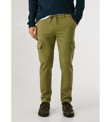 Pepe Jeanstil mænd. PM211725 Gymdigo Cargo grønne bukser (38), Casual, Bomuld