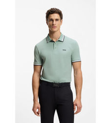BOSStil mænd. 50469055 Paddy grøn polo shirt (XXL), Casual, Bomuld, Korte ærmer