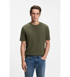 BOSStil mænd. 50473278 T-shirt TChup mørkegrøn (L), Casual, Bomuld, Korte ærmer