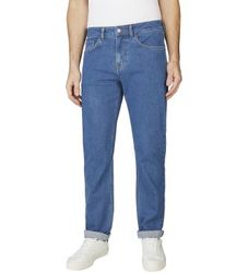 Pepe Jeanstil mænd. PM20839584CB Blå Cash Straight-jeans (30/30), Casual, Bomuld, Denim