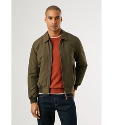 Pepe Jeanstil mænd. PM4027169 Grøn Jasper-jakke (M), Casual, Bomuld
