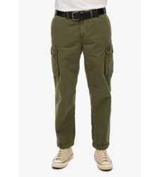 Superdrytil mænd. M7011389A Let cargobukser Parachute grøn (31/32), Casual, Bomuld