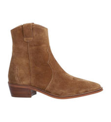Alpetil kvinder. 254811 Cecile Baby Silk ankelstøvler i læder, brun (36), 3-5 cm, Casual