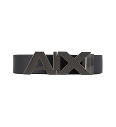A|X Armani Exchangetil mænd. 951058CC50543120 Læderbælte sort, navy (32), Casual, Klassisk, Blå