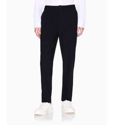 A|X Armani Exchangetil mænd. XM000346AF10897UC001 Blomstrende bukser i sort (28), Casual, Polyester