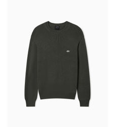 A|X Armani Exchangetil mænd. XM002819AF12930U8144 Pullover Pull green (M), Casual, Grøn, Bomuld, Lange ærmer