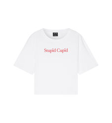 A|X Armani Exchangetil kvinder. XW002297AF17172U0002 Hvid T-shirt (S), Casual, Bomuld, Korte ærmer