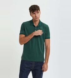 Baracutatil mænd. BRPOL0020UT2769 Polo Logo grøn (S), Casual, Bomuld, Korte ærmer