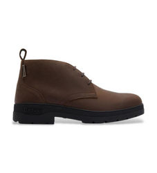 Barbourtil mænd. MFO0818 Forster Chukka lædersko brun (43), Fast, Blonder, Casual