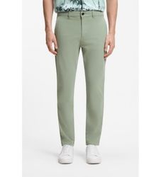 BOSStil mænd. 50559286 Tapered chino-bukser grøn (32/30), Casual, Bomuld