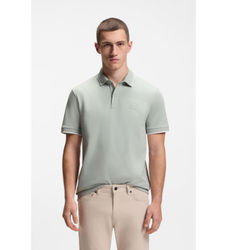 BOSStil mænd. 50507699 Passertip grøn polo shirt (3XL), Casual, Bomuld, Korte ærmer