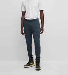 BOSStil mænd. 50468448 Grønne Sestart bukser (M), Casual, Polyester