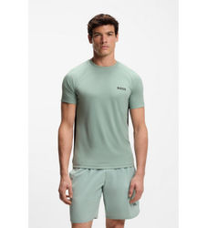 BOSStil mænd. 50554544 Spin CB grøn T-shirt (XL), Casual, Polyester, Korte ærmer
