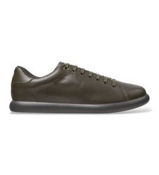 Campertil mænd. K101003-014 Sneaker aus Leder Pelotas Soller grün (43), Læder, Fast, Ingen, Casual, Grøn