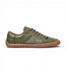 Campertil mænd. K101114-004 Peu Path+ læder-sneakers grøn (45), Fast, Blonder, Casual