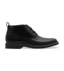 Clarkstil mænd. 26183249 Lædersko Aldwin Mid GTX sort (41.5), Fast, Blonder, Casual