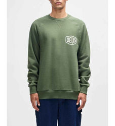 Deus Ex Machinatil mænd. D261MSW118 Venice Address grøn sweatshirt (XXL), Casual, Bomuld