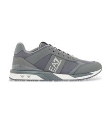 EA7unisex. 7X000656_AF13550 Træningssko Black&White Evo grey (40), Fast, Blonder, Casual, Grøn