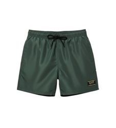 EA7til mænd. 7M001713_AF21248 Beachwear grønne boxershorts (M), Badetøj, Polyester