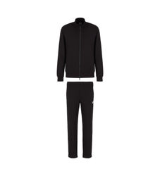 EA7til mænd. 8NPV61_PJVRZ Træningsdragt Regular fit sort (XS), Casual, Sport, Bomuld, Multisport