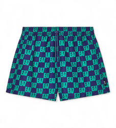EA7til mænd. 7M001677_AF21252 Vandsports-svømmekostume grøn, blå (S), Casual, Badetøj, Polyester